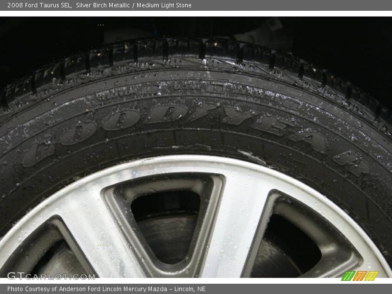 Silver Birch Metallic / Medium Light Stone 2008 Ford Taurus SEL