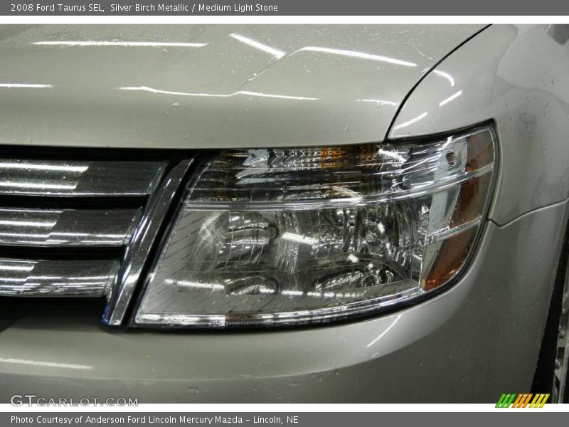Silver Birch Metallic / Medium Light Stone 2008 Ford Taurus SEL