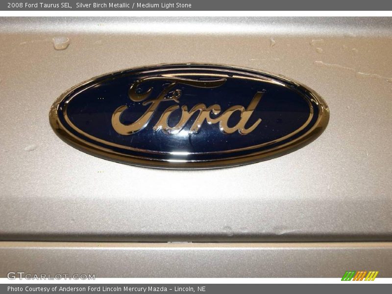 Silver Birch Metallic / Medium Light Stone 2008 Ford Taurus SEL
