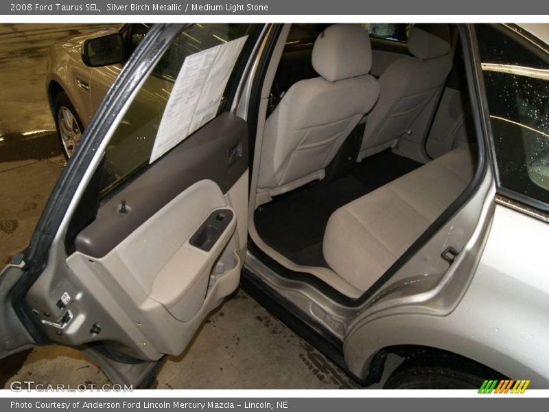 Silver Birch Metallic / Medium Light Stone 2008 Ford Taurus SEL