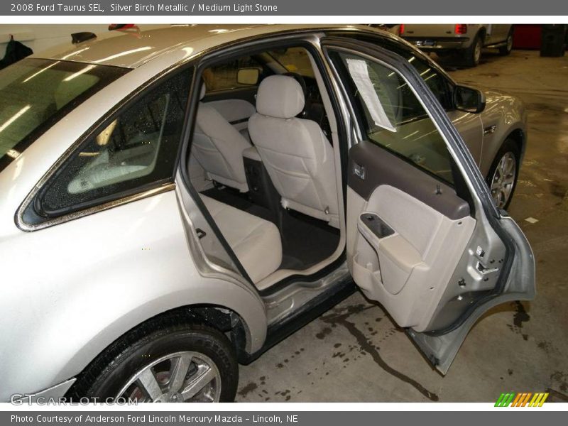 Silver Birch Metallic / Medium Light Stone 2008 Ford Taurus SEL