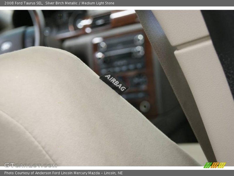 Silver Birch Metallic / Medium Light Stone 2008 Ford Taurus SEL
