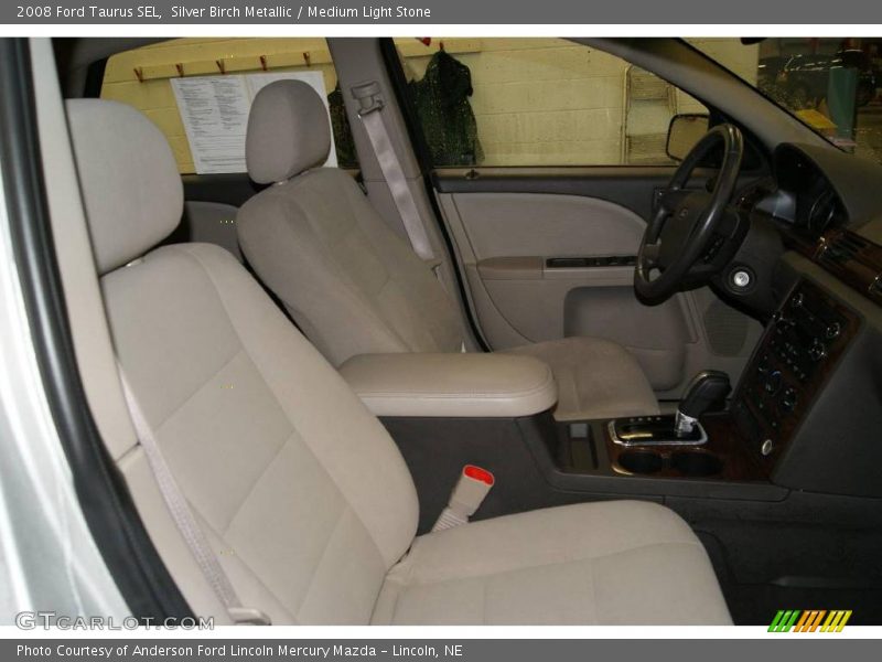 Silver Birch Metallic / Medium Light Stone 2008 Ford Taurus SEL