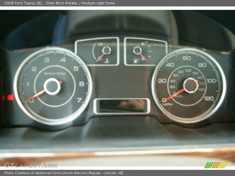 Silver Birch Metallic / Medium Light Stone 2008 Ford Taurus SEL