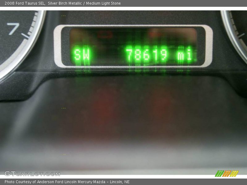 Silver Birch Metallic / Medium Light Stone 2008 Ford Taurus SEL