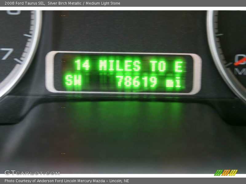 Silver Birch Metallic / Medium Light Stone 2008 Ford Taurus SEL