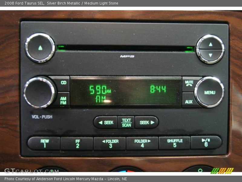 Silver Birch Metallic / Medium Light Stone 2008 Ford Taurus SEL