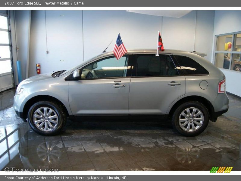 Pewter Metallic / Camel 2007 Ford Edge SEL