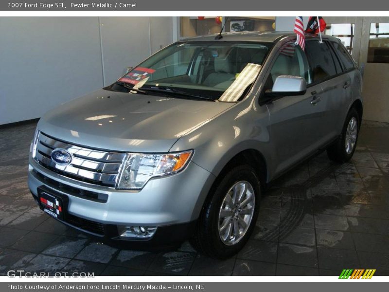 Pewter Metallic / Camel 2007 Ford Edge SEL