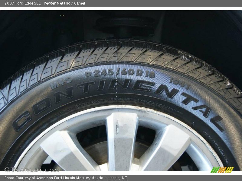 Pewter Metallic / Camel 2007 Ford Edge SEL