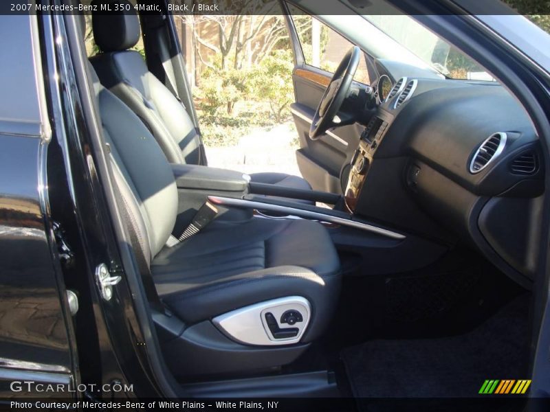 Black / Black 2007 Mercedes-Benz ML 350 4Matic