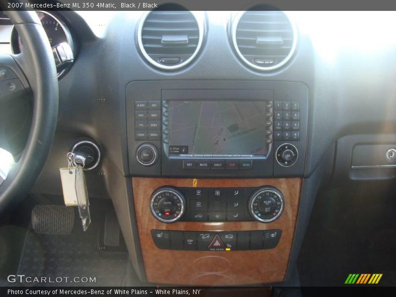 Black / Black 2007 Mercedes-Benz ML 350 4Matic