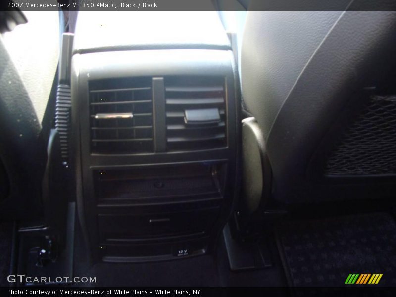 Black / Black 2007 Mercedes-Benz ML 350 4Matic