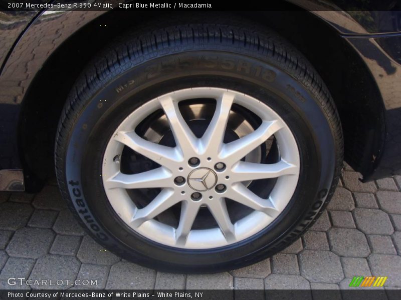 Capri Blue Metallic / Macadamia 2007 Mercedes-Benz R 350 4Matic
