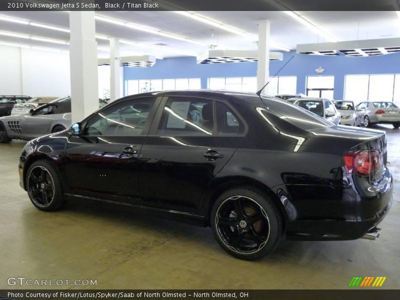 Black / Titan Black 2010 Volkswagen Jetta S Sedan