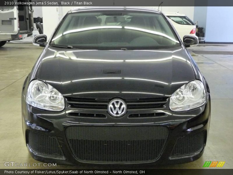 Black / Titan Black 2010 Volkswagen Jetta S Sedan