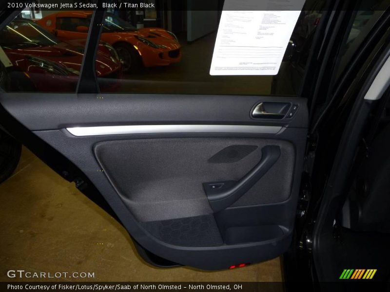Black / Titan Black 2010 Volkswagen Jetta S Sedan