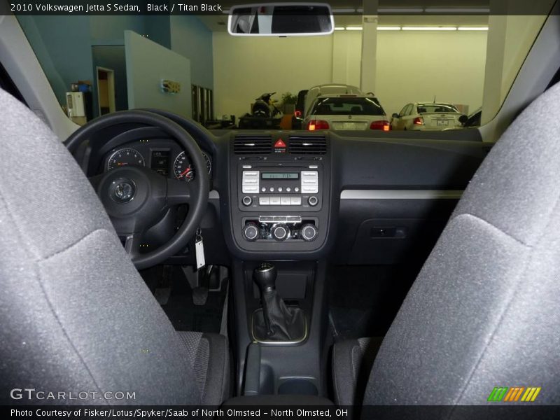 Black / Titan Black 2010 Volkswagen Jetta S Sedan