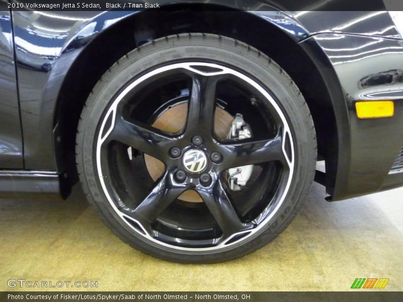 Black / Titan Black 2010 Volkswagen Jetta S Sedan