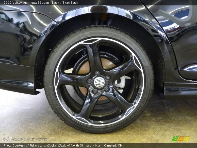 Black / Titan Black 2010 Volkswagen Jetta S Sedan