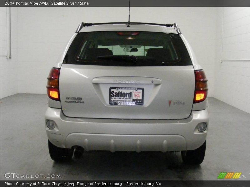 Satellite Silver / Slate 2004 Pontiac Vibe AWD