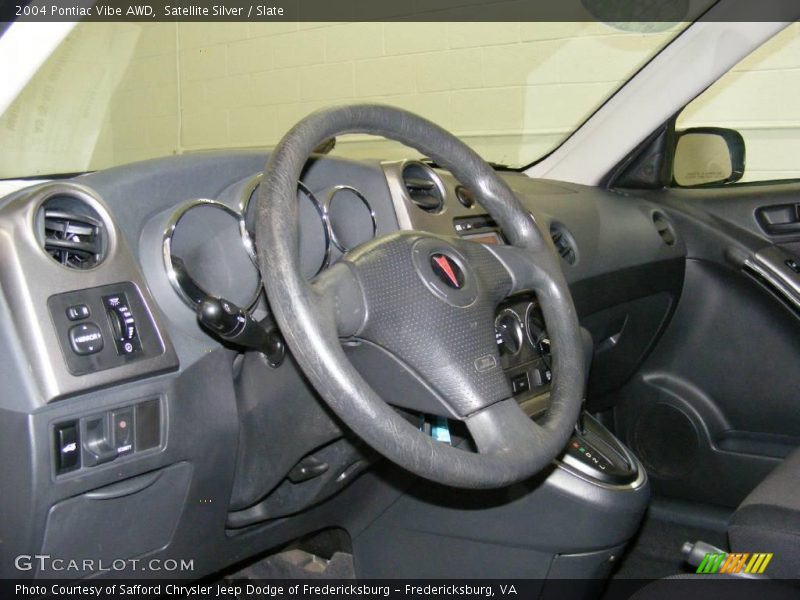 Satellite Silver / Slate 2004 Pontiac Vibe AWD