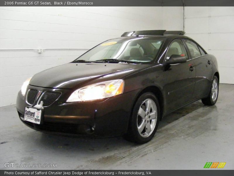 Black / Ebony/Morocco 2006 Pontiac G6 GT Sedan