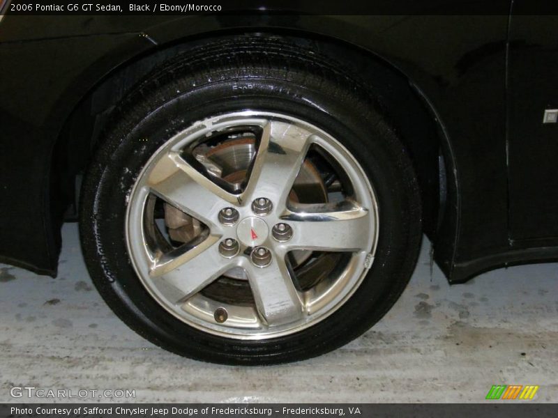 Black / Ebony/Morocco 2006 Pontiac G6 GT Sedan