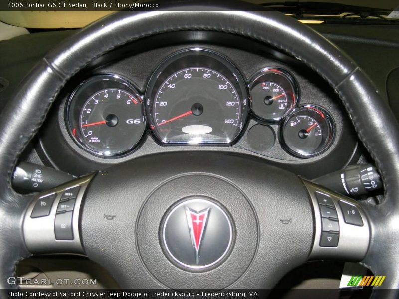 Black / Ebony/Morocco 2006 Pontiac G6 GT Sedan