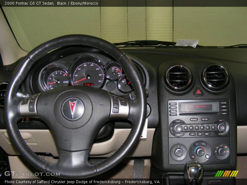 Black / Ebony/Morocco 2006 Pontiac G6 GT Sedan