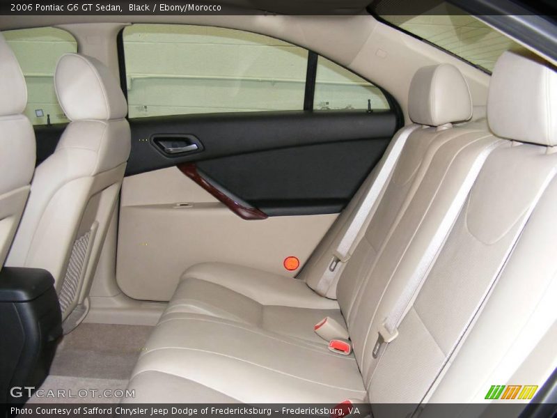 Black / Ebony/Morocco 2006 Pontiac G6 GT Sedan