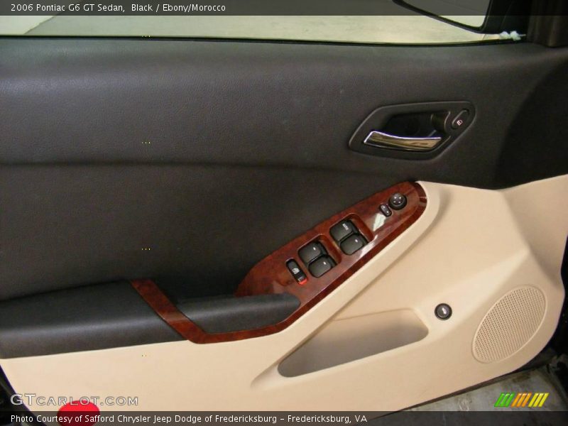 Black / Ebony/Morocco 2006 Pontiac G6 GT Sedan