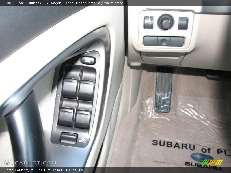 Deep Bronze Metallic / Warm Ivory 2008 Subaru Outback 2.5i Wagon