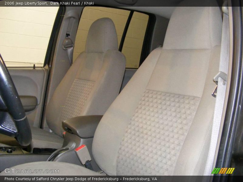 Dark Khaki Pearl / Khaki 2006 Jeep Liberty Sport