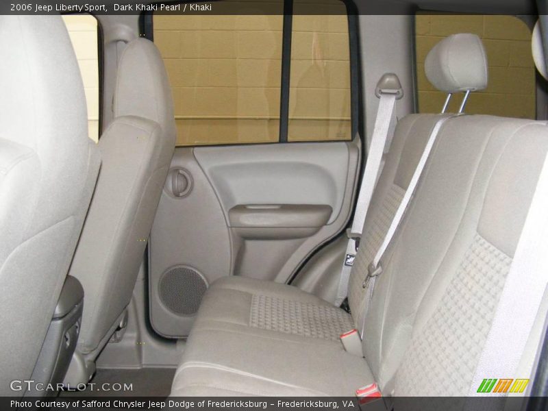Dark Khaki Pearl / Khaki 2006 Jeep Liberty Sport