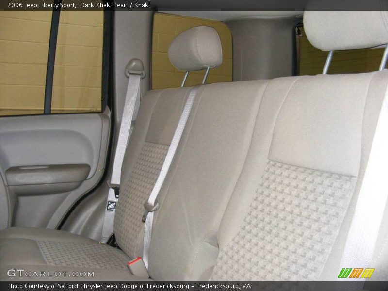 Dark Khaki Pearl / Khaki 2006 Jeep Liberty Sport