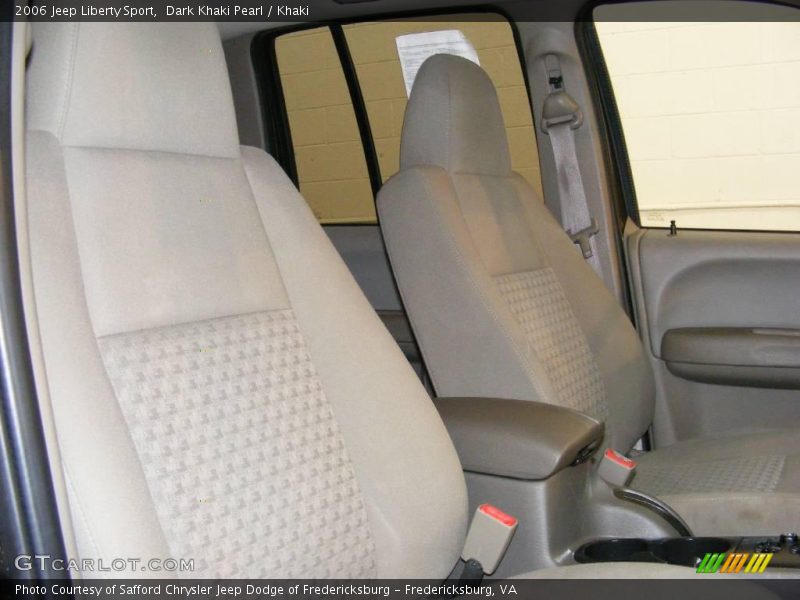 Dark Khaki Pearl / Khaki 2006 Jeep Liberty Sport