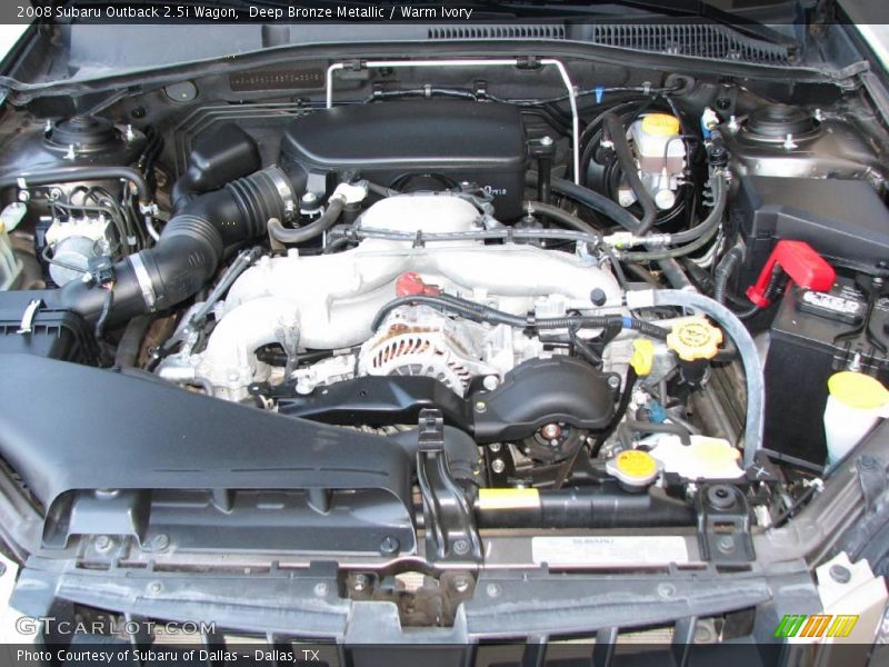 Deep Bronze Metallic / Warm Ivory 2008 Subaru Outback 2.5i Wagon