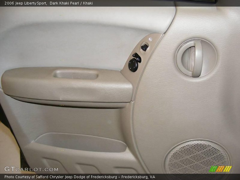 Dark Khaki Pearl / Khaki 2006 Jeep Liberty Sport