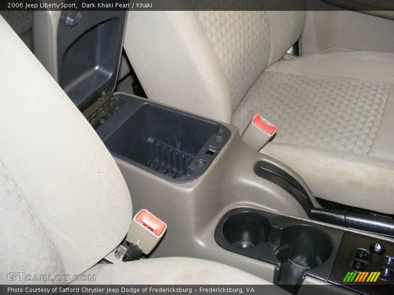 Dark Khaki Pearl / Khaki 2006 Jeep Liberty Sport