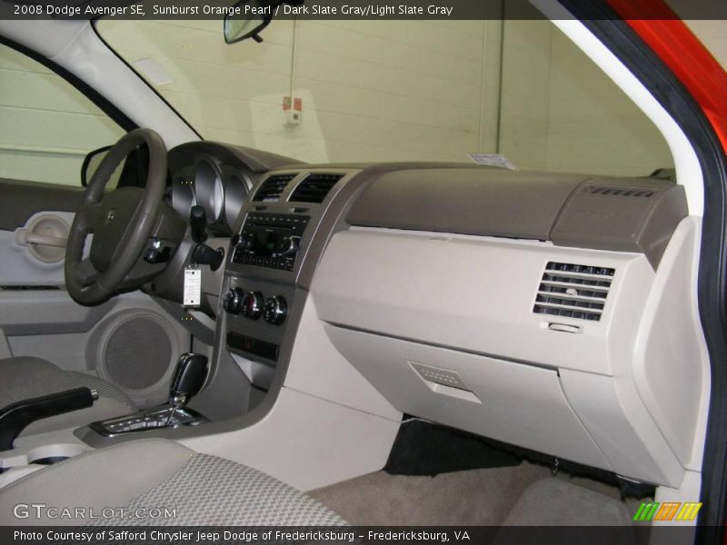 Sunburst Orange Pearl / Dark Slate Gray/Light Slate Gray 2008 Dodge Avenger SE