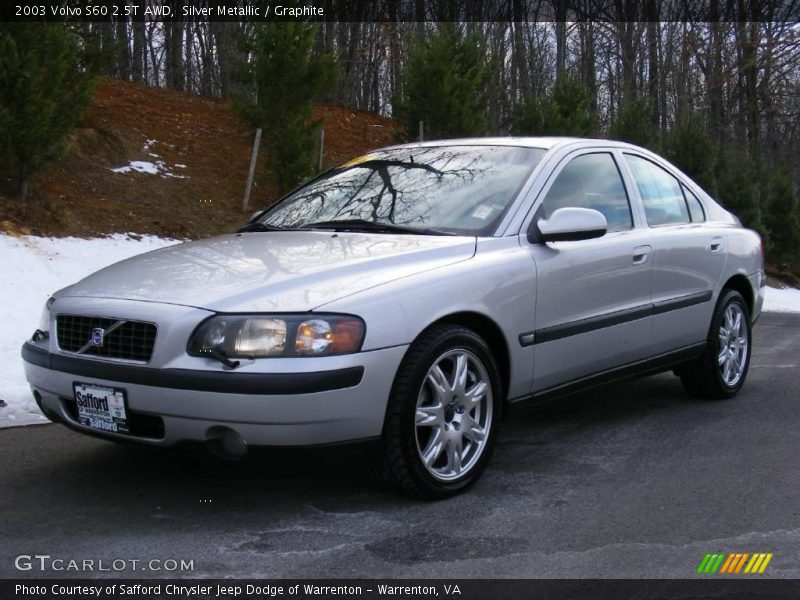 Silver Metallic / Graphite 2003 Volvo S60 2.5T AWD
