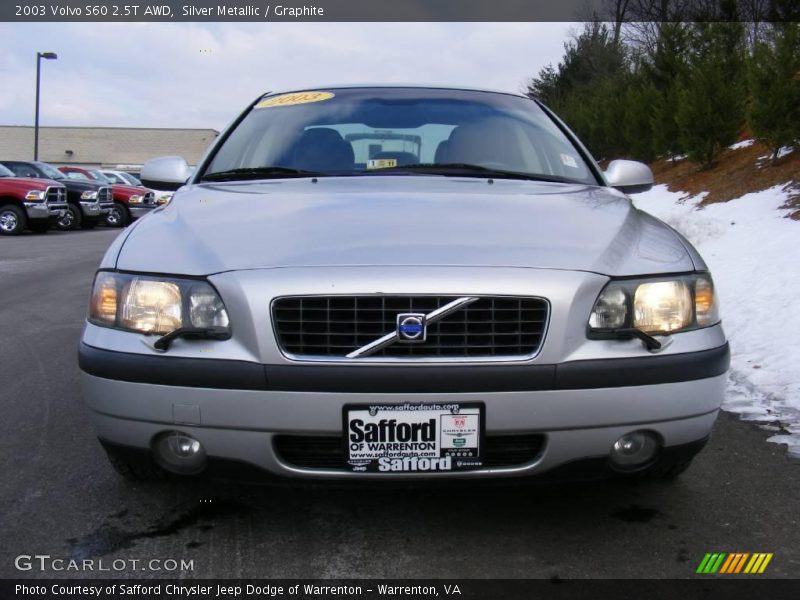 Silver Metallic / Graphite 2003 Volvo S60 2.5T AWD
