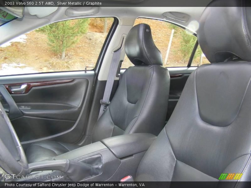 Silver Metallic / Graphite 2003 Volvo S60 2.5T AWD