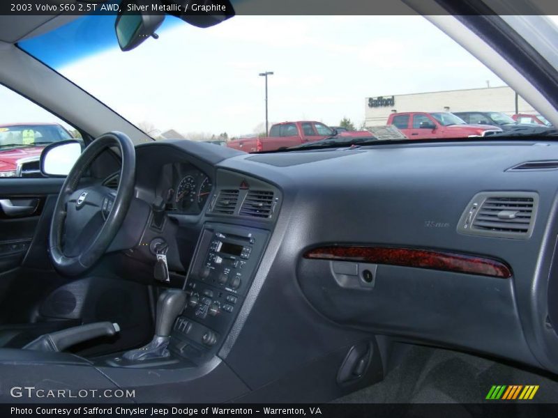 Silver Metallic / Graphite 2003 Volvo S60 2.5T AWD
