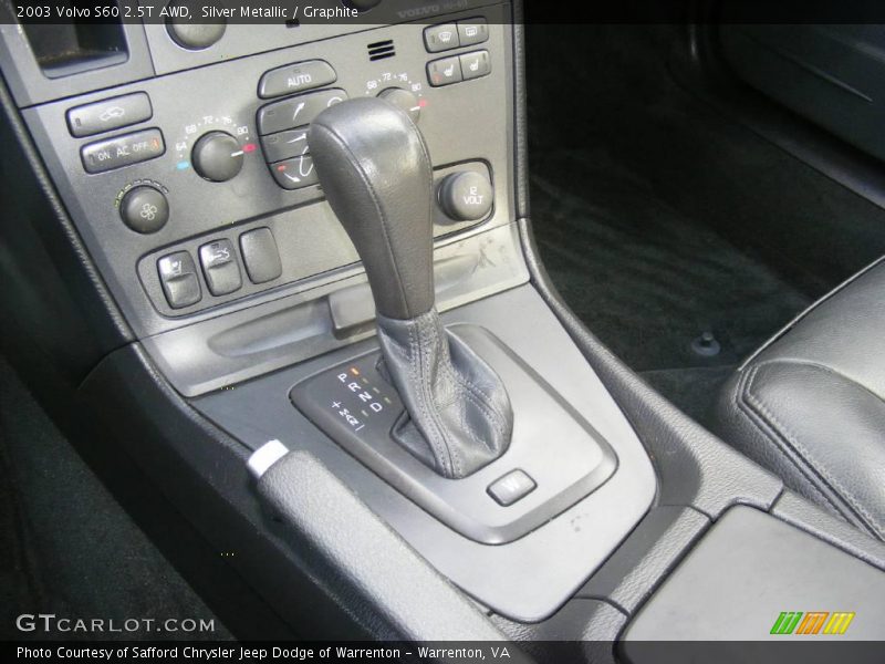 Silver Metallic / Graphite 2003 Volvo S60 2.5T AWD