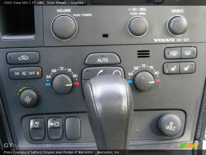Silver Metallic / Graphite 2003 Volvo S60 2.5T AWD