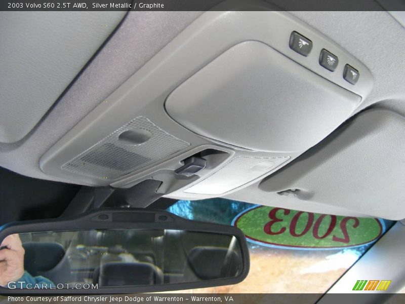 Silver Metallic / Graphite 2003 Volvo S60 2.5T AWD