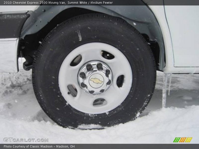Summit White / Medium Pewter 2010 Chevrolet Express 2500 Moving Van