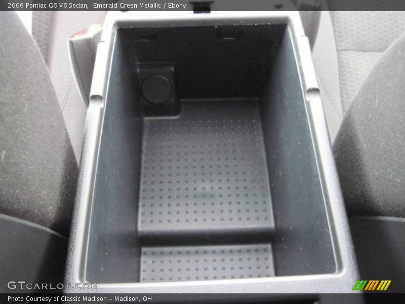 Emerald Green Metallic / Ebony 2006 Pontiac G6 V6 Sedan